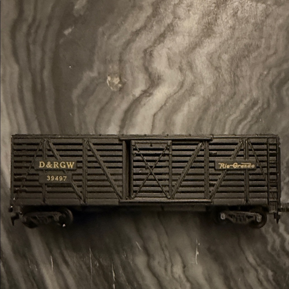 Stanley Black Model Train Car